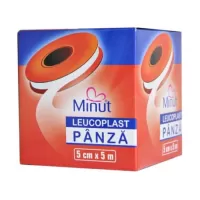 Leucoplast panza, 5cm x 5m, Minut