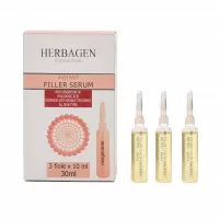 Ser Filler cu acid hialuronic, 30ml, 3 filole x 10ml, Herbagen