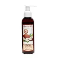 Ulei pentru masaj cu Cocos Organic si Maslin, 150ml, Herbagen