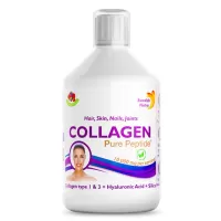 Colagen Lichid Hidrolizat Tip 1 si 3, 500ml, Swedish Nutra