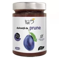 Dulceata de Prune, fara zahar, 360g, Dacia Plant - Bun de Tot