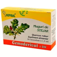 Muguri de Stejar Gemoderivat, 30 monodoze, Hofigal
