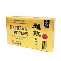 Natural Potent, 6 fiole, China pentru potenta