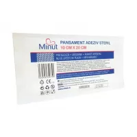Pansament adeziv steril, Minut Pore, 10 x 20 cm