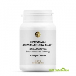 Ashwagandha Lipozomala Adapt+, Novo Biomedics, 45 capsule