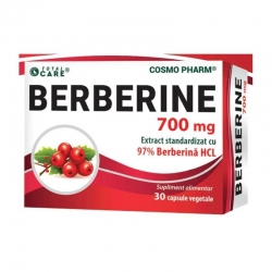 Berberine, 700 mg, Cosmopharm, 30 capsule