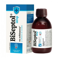 BiSeptol sirop, 200 ml, Dacia Plant - cu albastru de metilen