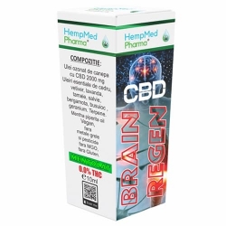 Ulei ozonat Brain Regen, 10 ml, HempMed Pharma