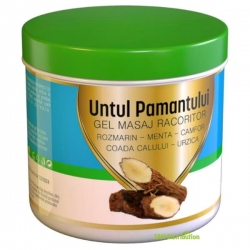 Gel de masaj racoritor Untul Pamantului, Praemium, 275 ml