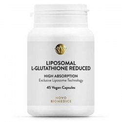 L-Glutathione Lipozomal Reduced, Novo Biomedics, 45 capsule