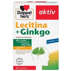 Lecitina + Ginkgo, 30 capsule, Doppelherz