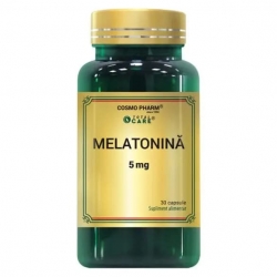 Melatonina 5 mg, 30 capsule Premium, Cosmopharm