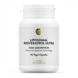 Resveratrol Lipozomal Ultra, Novo Biomedics, 45 capsule