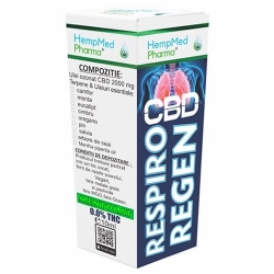 Ulei Ozonat CBD Respiro Regen, 10 ml, HempMed Pharma