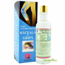 Ulei antireumatic raceala si gripa, 50 ml, Naturalia Diet