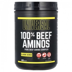 Universal Nutrition, 100% Beef Aminos, 400 Tablete