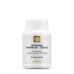 Vitamina D3 Lipozomala 2000 UI, 45 capsule, Novo Biomedics