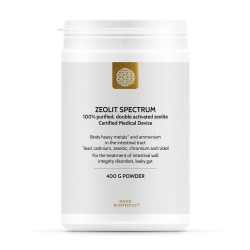 Zeolit Spectrum pulbere, 400g, Novo Biomedics
