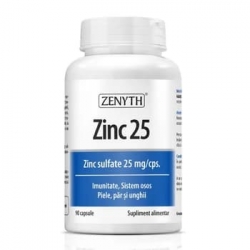 zinc 25 sulfat de zinc 90 capsule zenyth