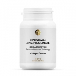Zinc Picolinat Lipozomal, Novo Biomedics, 45 capsule