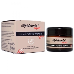 Crema de noapte Apidermin Expert, 50 ml, Complex Apicol