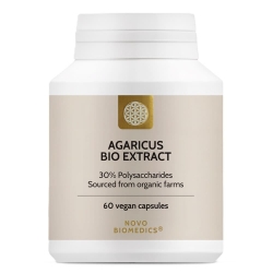 Extract de ciuperca Agaricus, Novo Biomedics, 60 capsule
