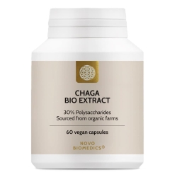 Extract de ciuperca Chaga, Novo Biomedics, 60 capsule