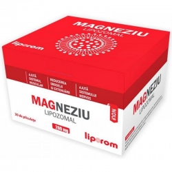 Magneziu Lipozomal 200mg, Liporom, 30 plicuri