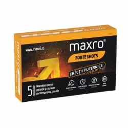 Maxro Forte Shots pentru potenta, 5 buc X 10ml