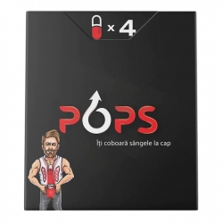 POPS, 4 capsule pentru potenta