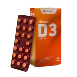 Vitamina D3 4000IU, 60 tablete, Dr Balint Vitalion