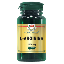 L arginina 1000 mg, 60 tablete, Cosmopharm