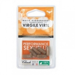 Virgile Viril, 6 capsule, Claude Aphrodisiacs