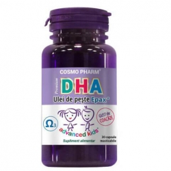 DHA Premium, 30 capsule masticabile, Cosmopharm