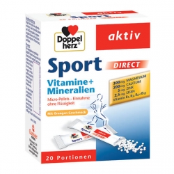 Vitamine si Minerale Sport Direct, Doppelherz, 20 plicuri