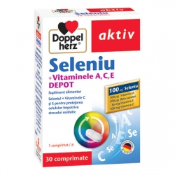 Seleniu + Vitaminele A, C, E Depot, 30 capsule, Doppelherz