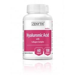 Hyaluronic Acid cu Collagen Complex, 60 capsule, Zenyth