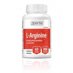 L-Arginine, 60 capsule, Zenyth