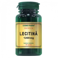 Lecitina 1200 mg, 60 capsule Premium, Cosmopharm
