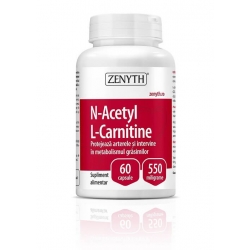 N-Acetyl L-Carnitine, 60 cps, Zenyth