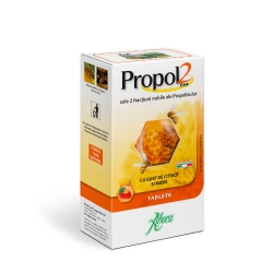 Propol2 cu Miere pentru adulti, 30 tablete, Aboca