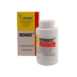 Redigest, 30 comprimate masticabile, Hofigal