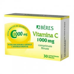 Vitamina C 1000mg, 30 comprimate, Beres