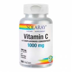 Vitamina C Secom 1000mg, 100 capsule, Solaray