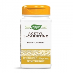 Acetyl L-Carnitine 500mg, Secom, 60 capsule, Natures Way