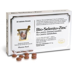 Bio-Seleniu + Zinc, 30 tb, Pharma Nord