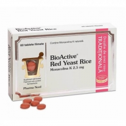 Bio Active Red Yeast Rice, Pharma Nord, 60 tb