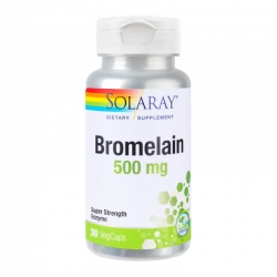 Bromelain (500mg) Secom, 30 capsule, Solaray