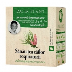 Ceai din plante Sanatatea cailor respiratorii, 50 g, Dacia Plant