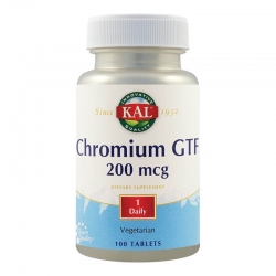 Chromium GTF 200mcg Secom - 100 tablete